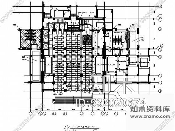施工图北京国际高档商务四星级酒店施工图含实景cad施工图下载【ID:532020674】