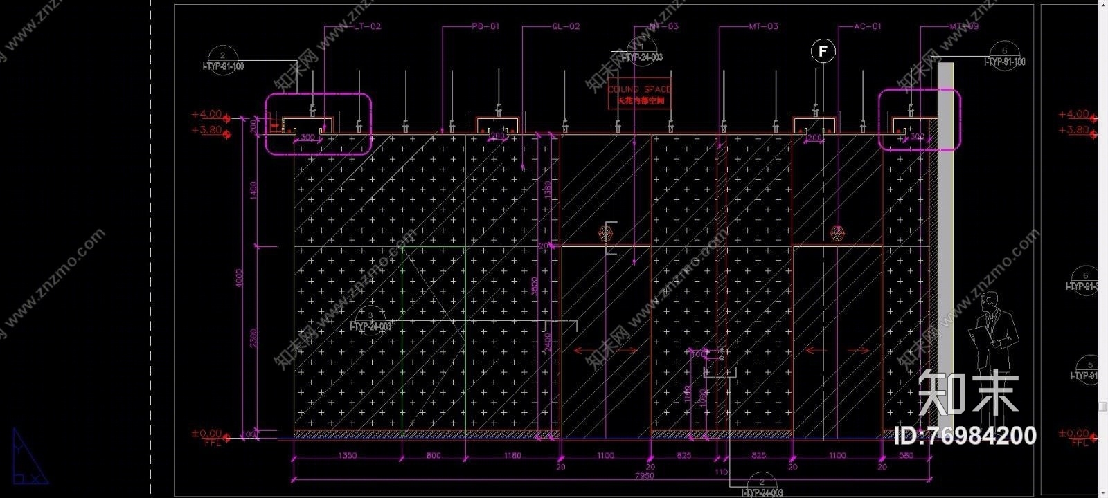 江苏苏华路北553号地块商场（CAD施工图纸）施工图下载【ID:76984200】