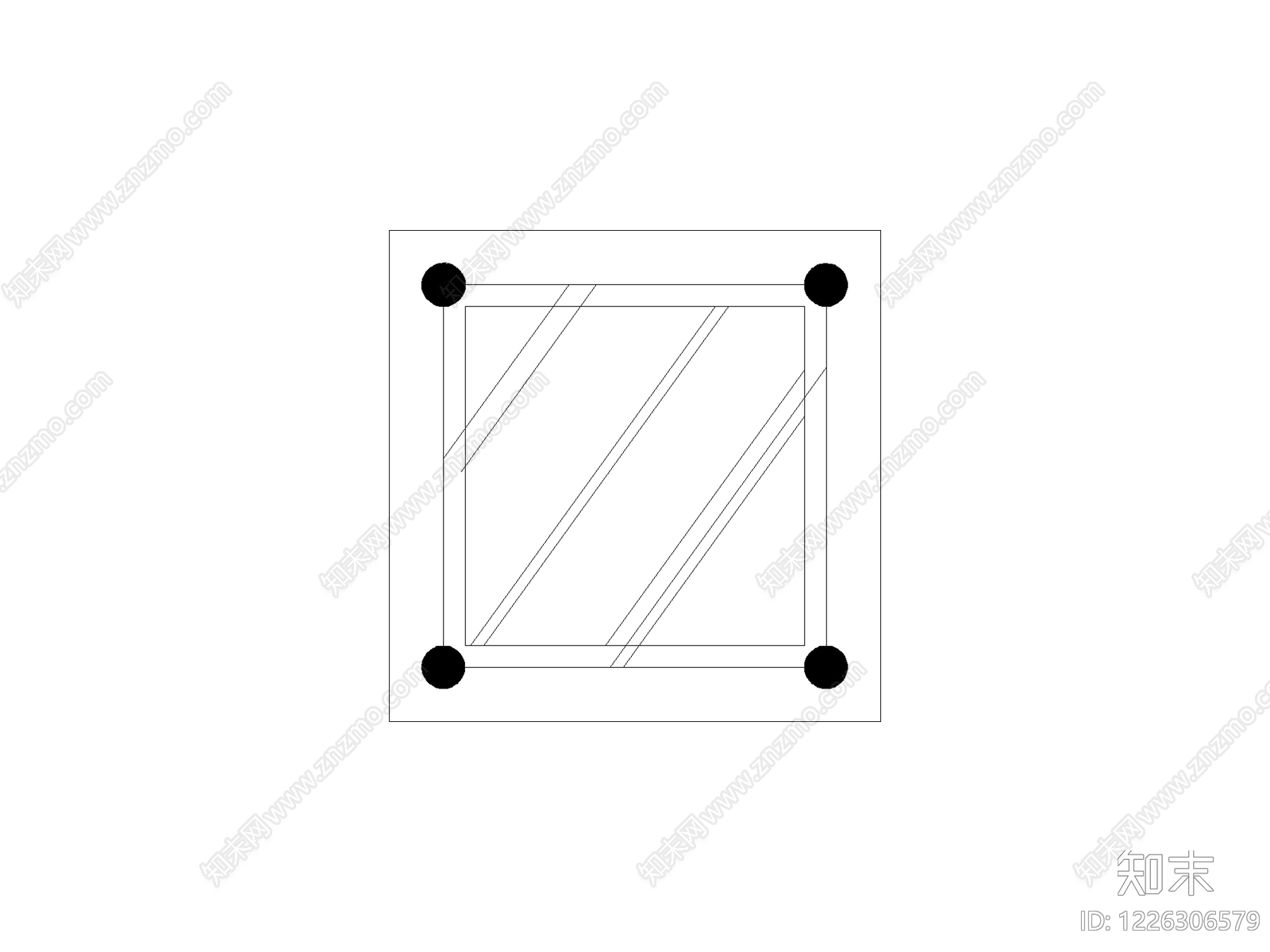 开关插座cad施工图下载【ID:1226306579】