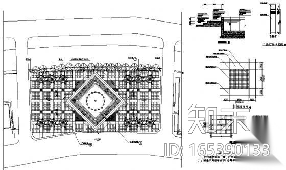 石柱土家族自治县玉带河沿岸景观规划设计cad施工图下载【ID:165390133】