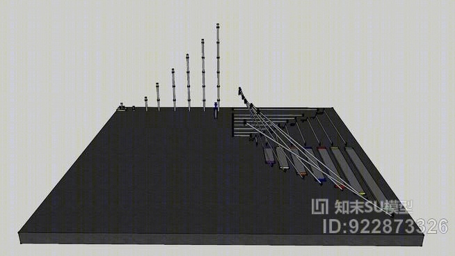 SDB脚手架SU模型下载【ID:922873326】