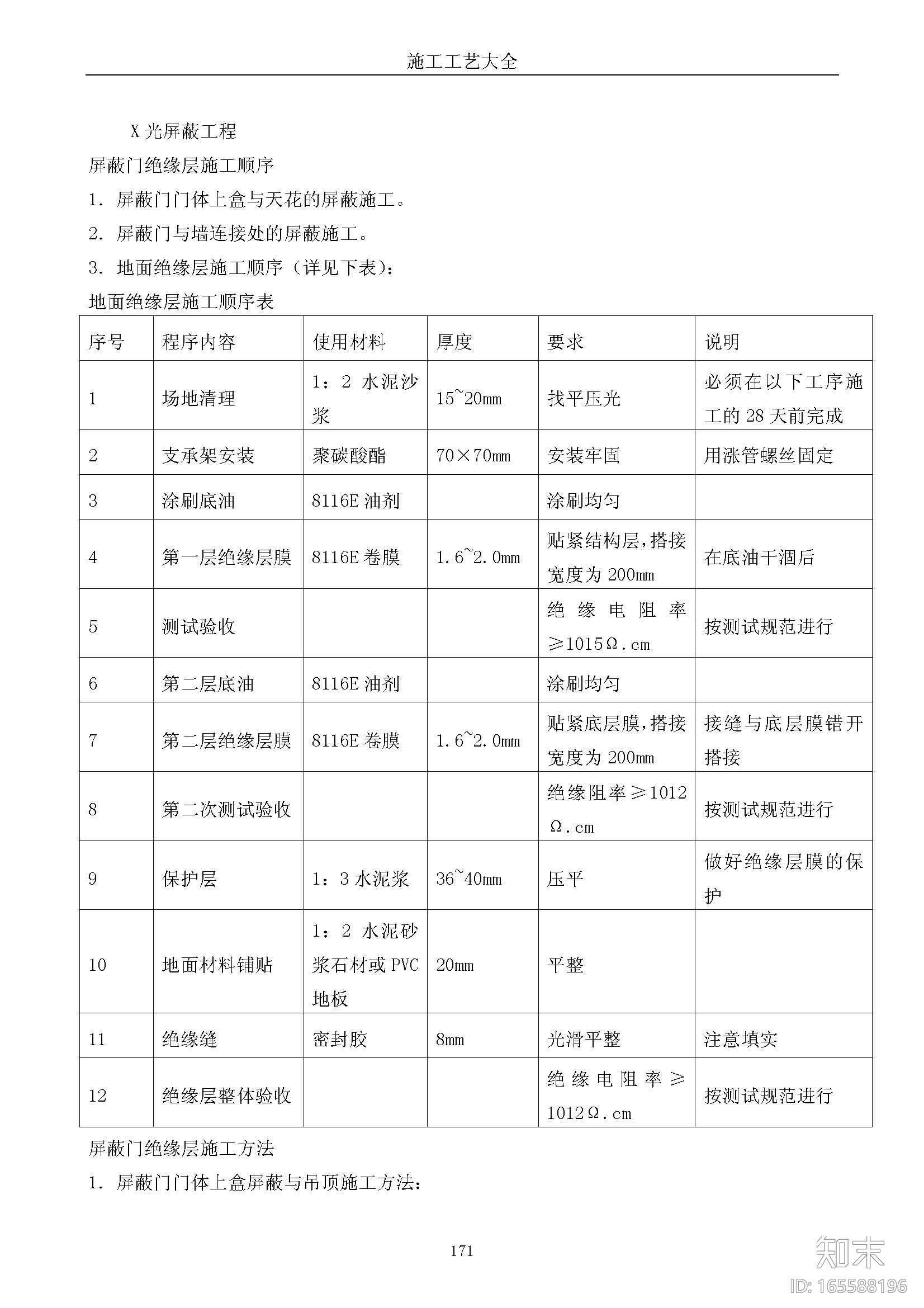 [施工工艺大全]最新版cad施工图下载【ID:165588196】
