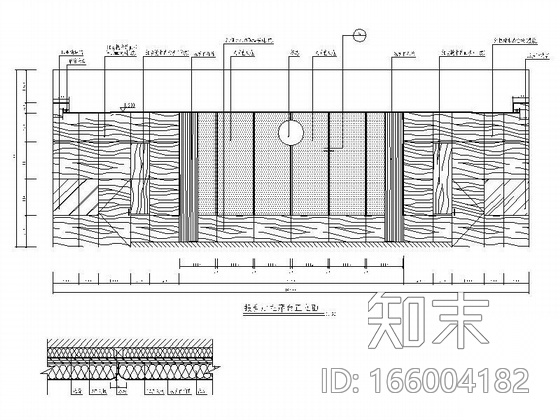 [广州]某学校综合电教厅装饰图cad施工图下载【ID:166004182】