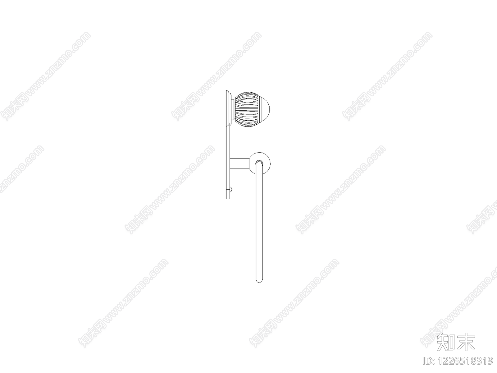 开关插座cad施工图下载【ID:1226518319】