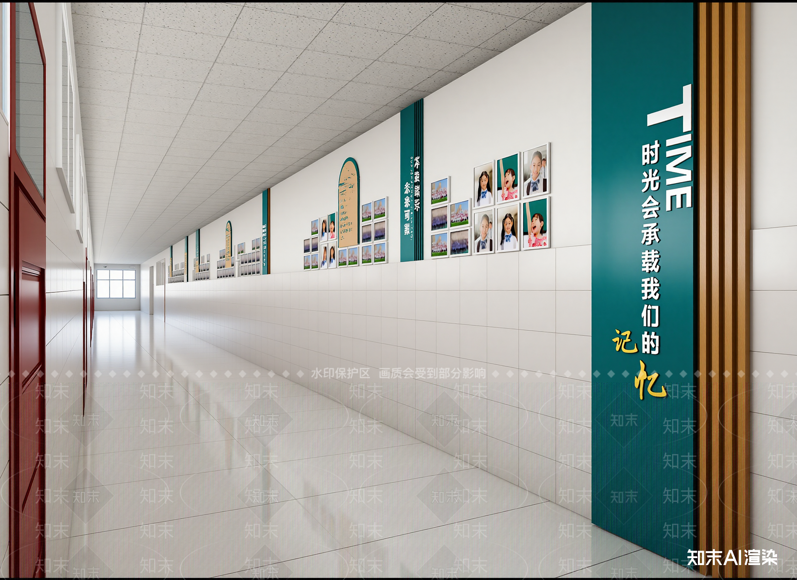 现代走廊3D模型下载【ID:1214821980】