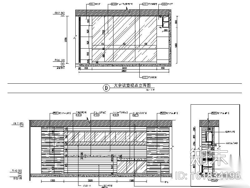 [上海]某公司办公室装修图cad施工图下载【ID:161834196】