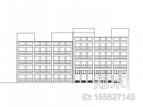 某住宅工程五层立体车库方案扩初图cad施工图下载【ID:165627145】