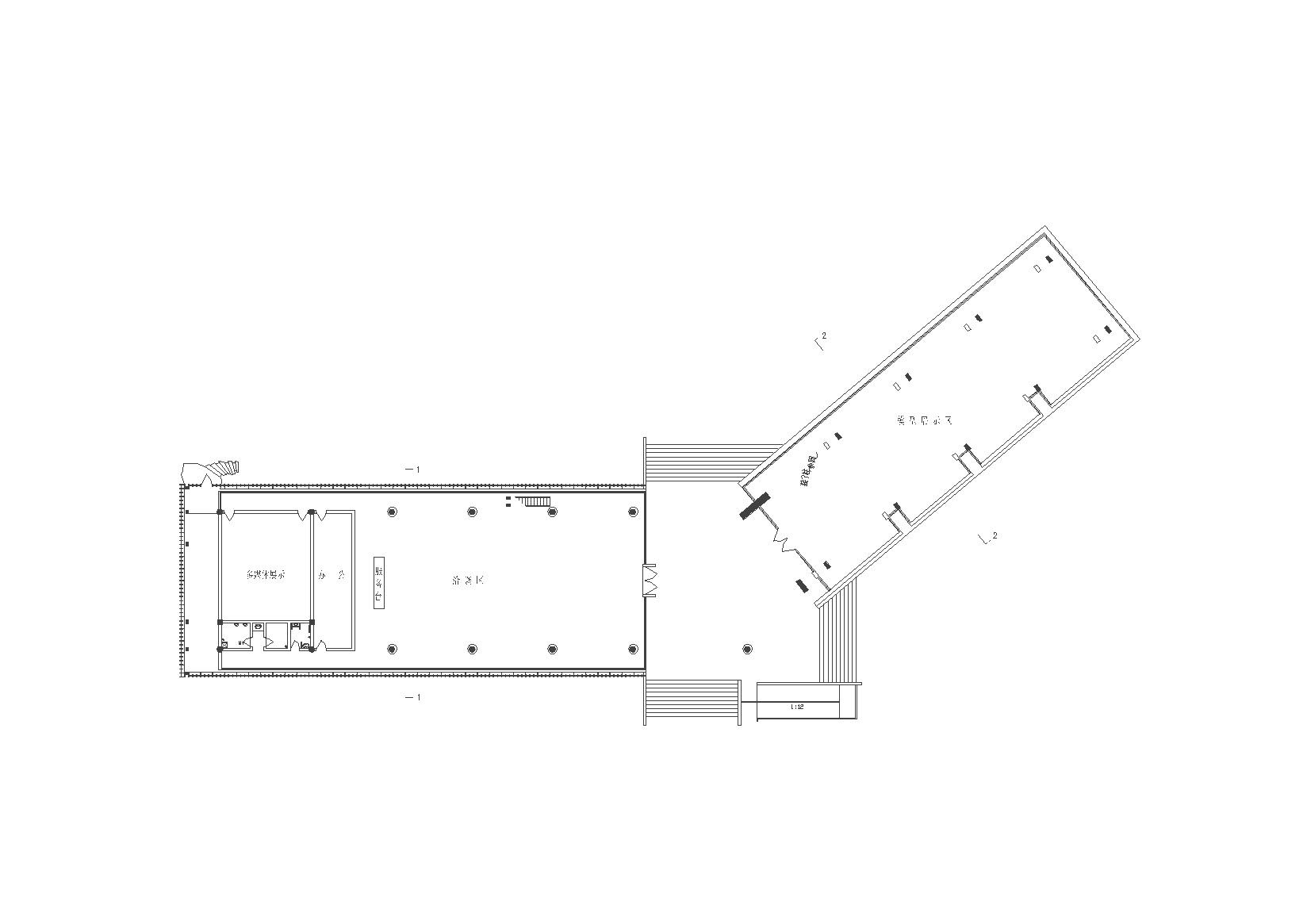 [浙江]现代风格售楼处设计方案施工图（CAD+效果图）施工图下载【ID:164859131】