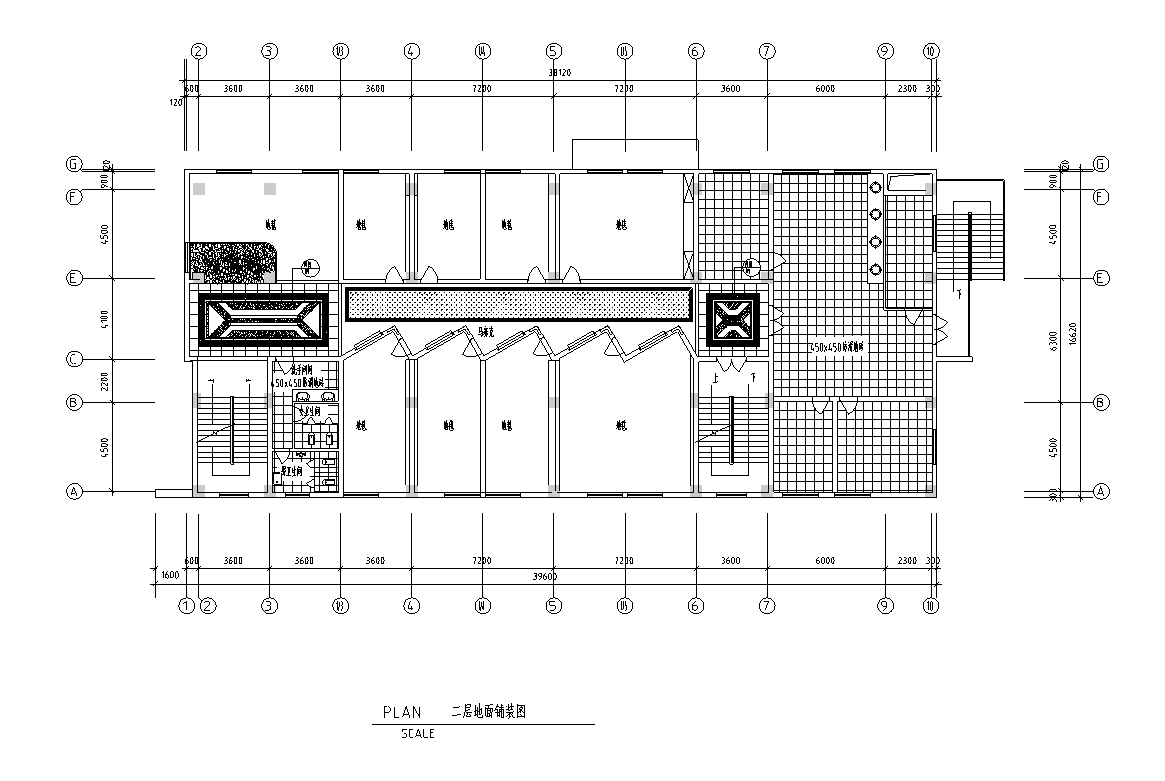 [广东]某中餐厅装修详细施工图cad施工图下载【ID:161758187】