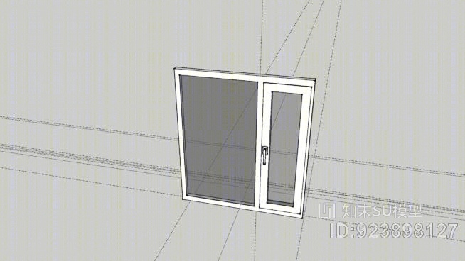 窗户SU模型下载【ID:923898127】