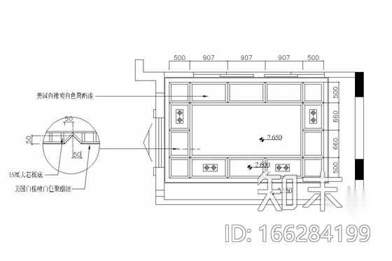 美式新古典别墅室内设计施工图（含实景照片）cad施工图下载【ID:166284199】