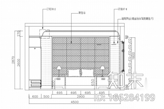 美式新古典别墅室内设计施工图（含实景照片）cad施工图下载【ID:166284199】