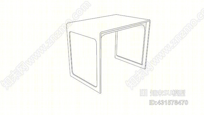 低聚变小玻璃体621侧桌SU模型下载【ID:431578470】