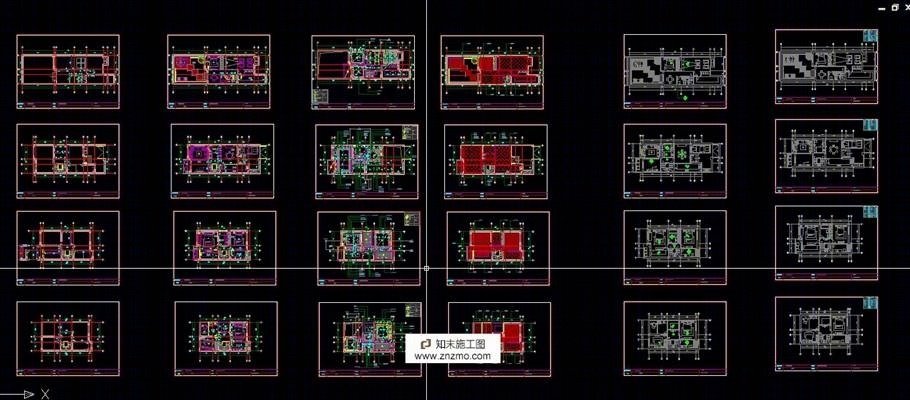 国内外中式别墅室内施工图cad施工图下载【ID:36891438】