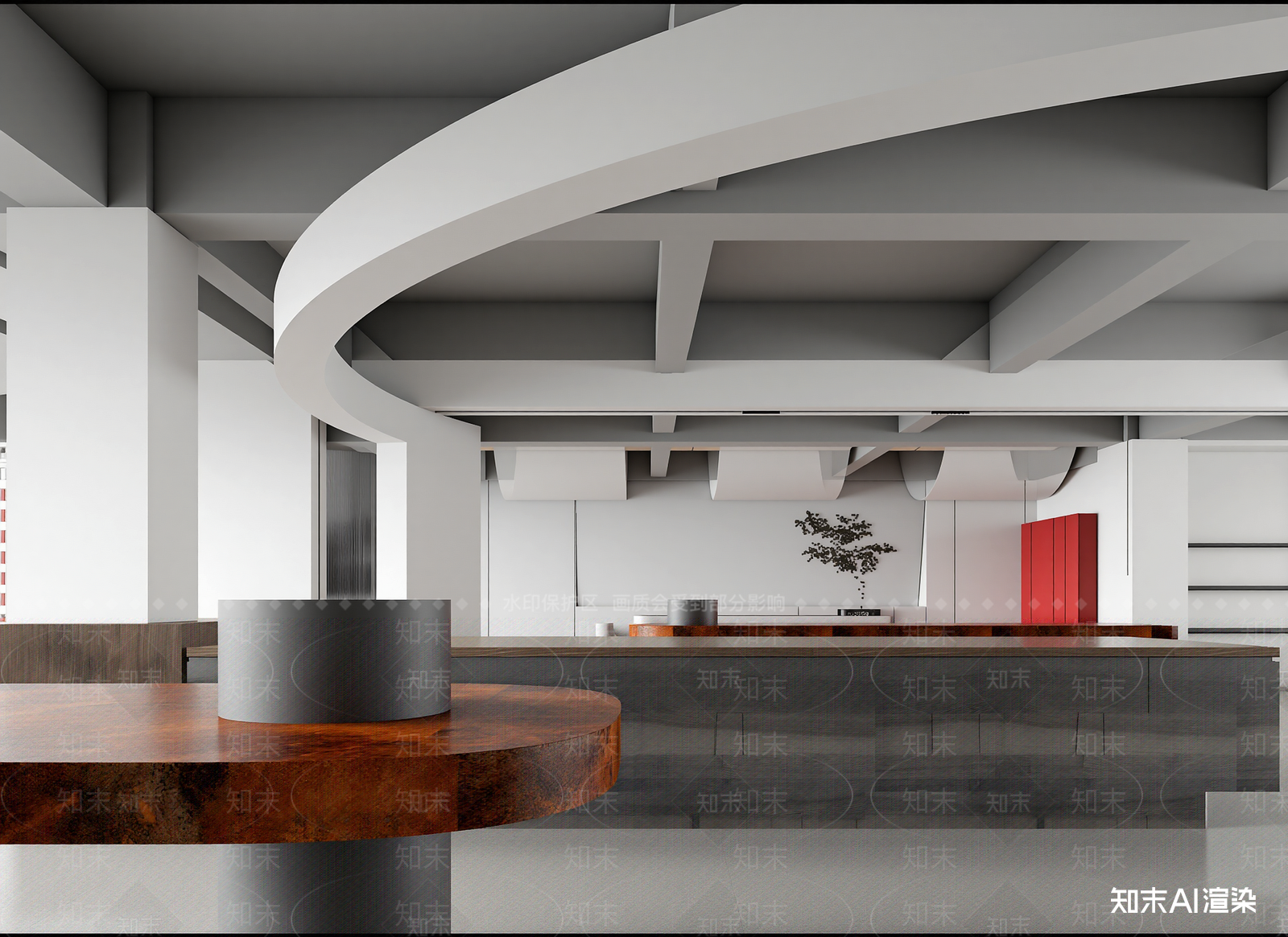 现代大厅3D模型下载【ID:1214707358】