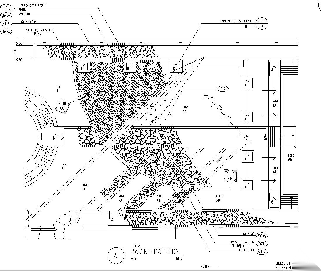 [重庆]光华.阳光水城全套景观设计施工图（包含CAD+65个...cad施工图下载【ID:161081108】