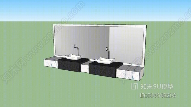 浴室水槽，PiaSU模型下载【ID:534548208】