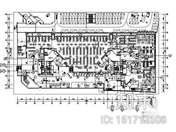 [深圳]地下百货商场超市室内装修图施工图下载【ID:161712108】