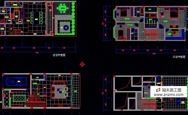 小型别墅施工图施工图下载【ID:36938161】