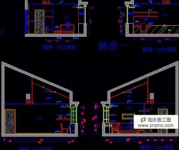 小型别墅施工图施工图下载【ID:36938161】