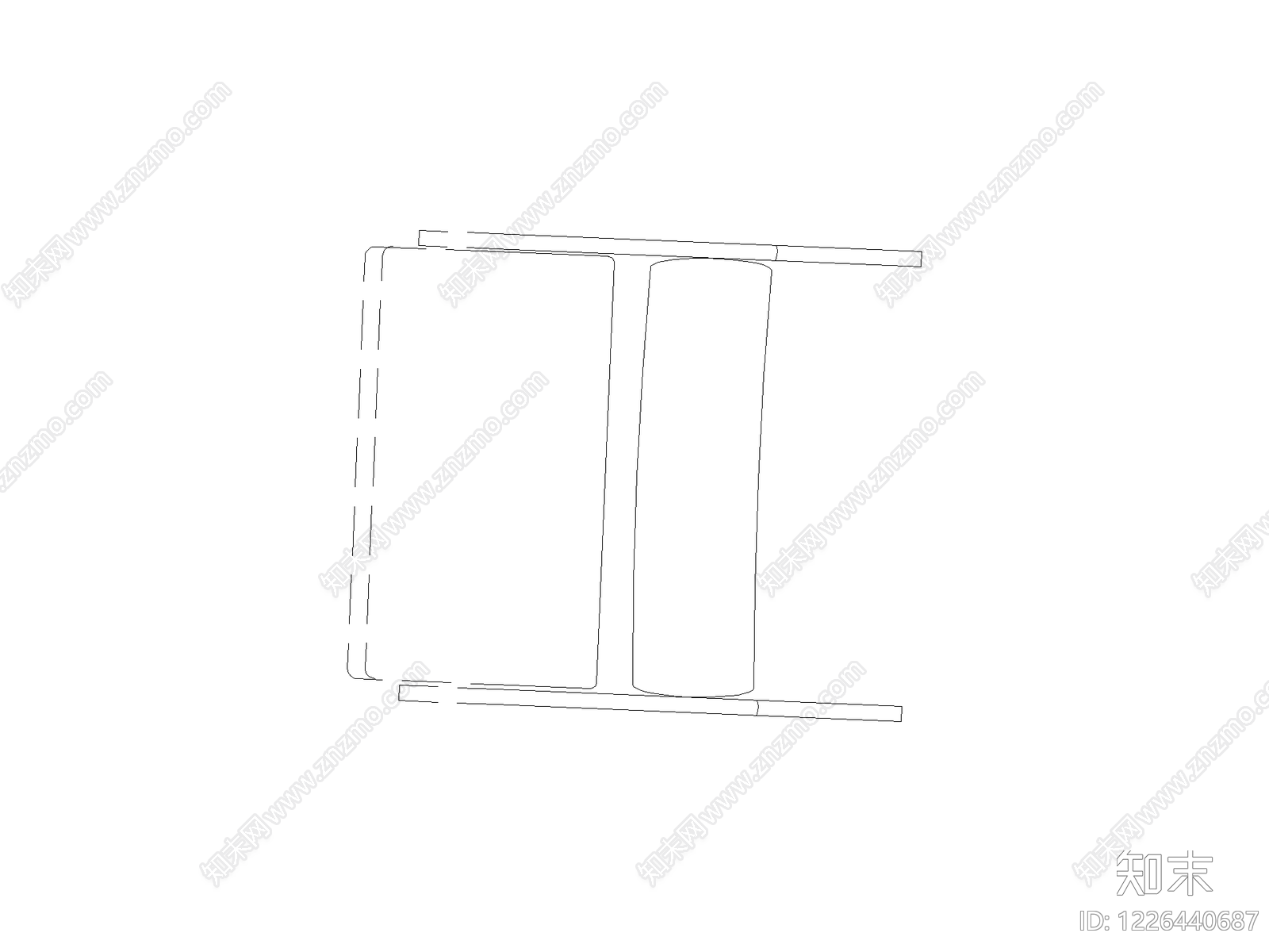 现代柜子CAD图纸