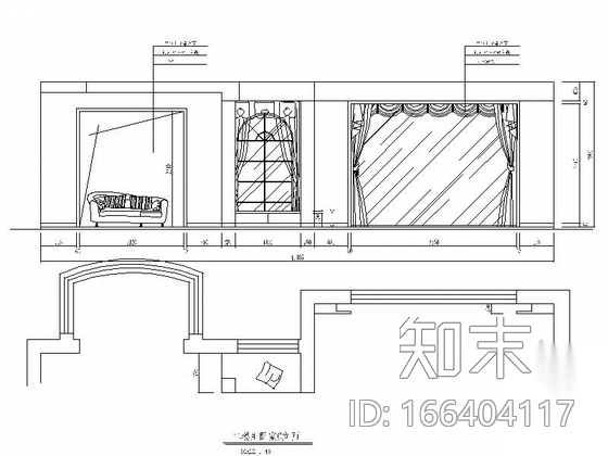 [原创]温馨典雅3层别墅室内设计CAD施工图施工图下载【ID:166404117】