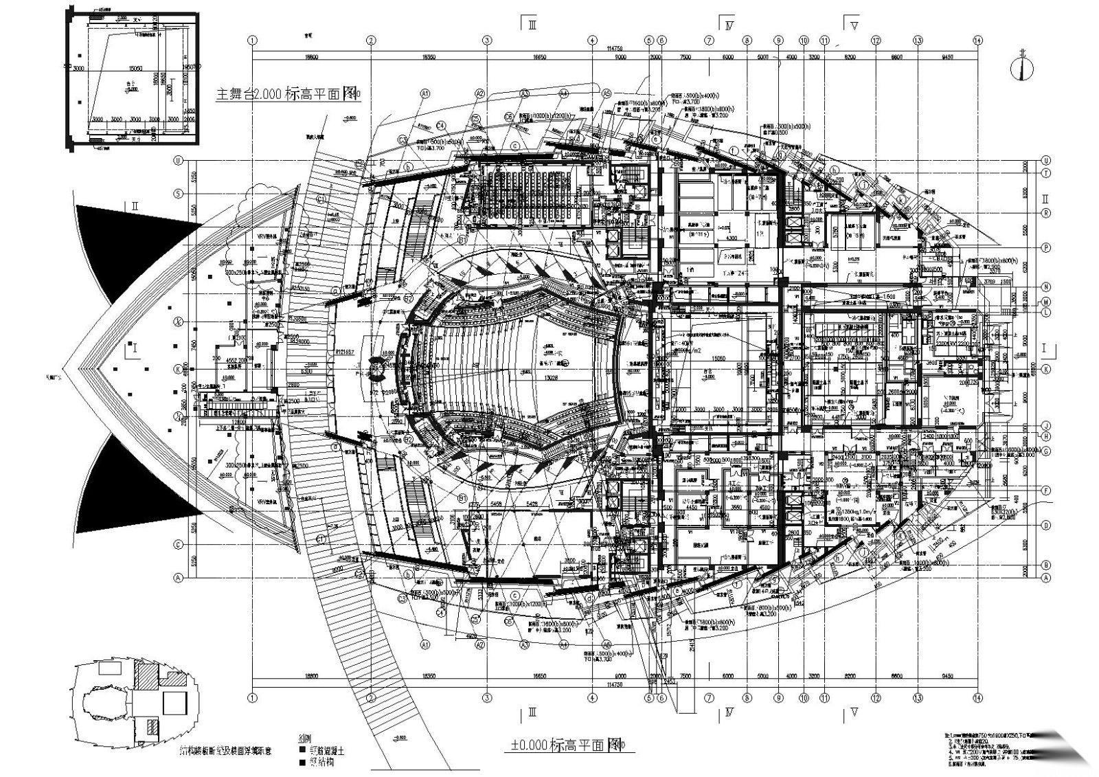 [浙江]温州大剧院建筑工程项目最终版施工图施工图下载【ID:160725191】