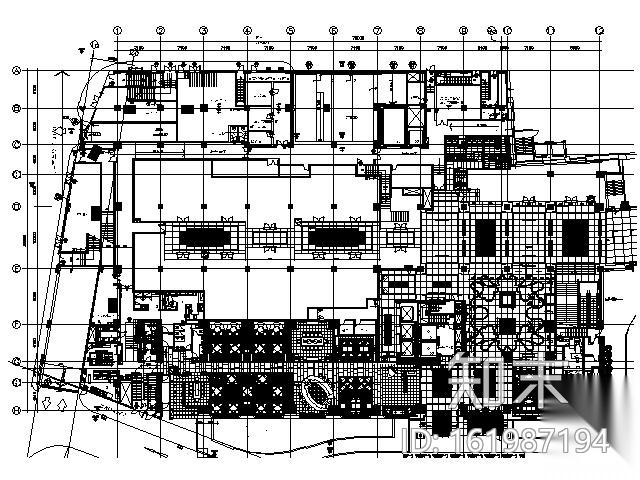 [北京]知名五星级酒店部分施工图cad施工图下载【ID:161987194】