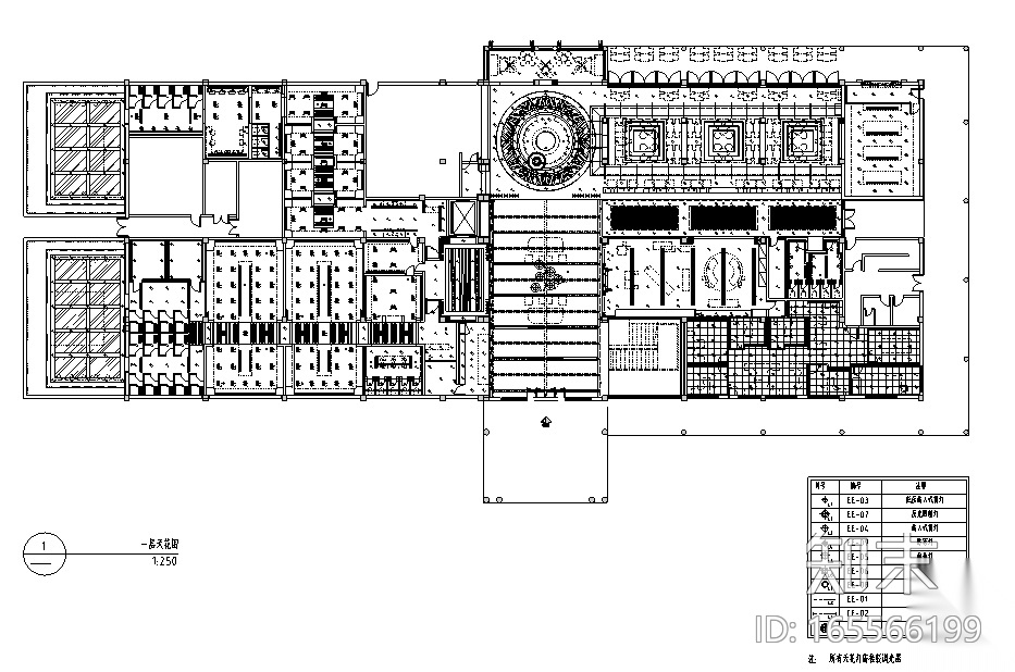 光耀惠东高尔夫球场会所空间设计施工图（附效果图+物料...施工图下载【ID:165566199】