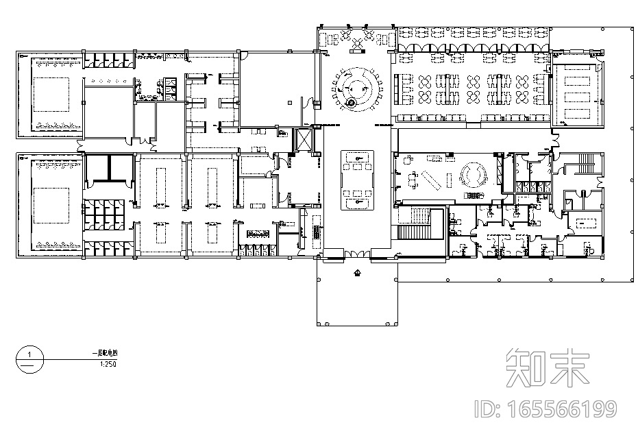 光耀惠东高尔夫球场会所空间设计施工图（附效果图+物料...施工图下载【ID:165566199】