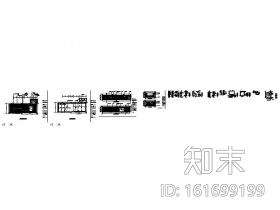 售楼处企业文化展示中心装修图cad施工图下载【ID:161699199】