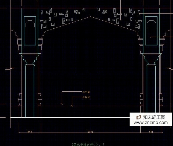 餐厅施工图施工图下载【ID:66947970】