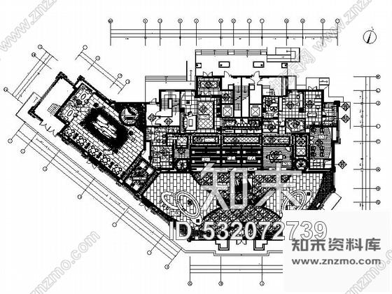 施工图辽宁精装景观公寓售楼处装修CAD施工图施工图下载【ID:532072739】