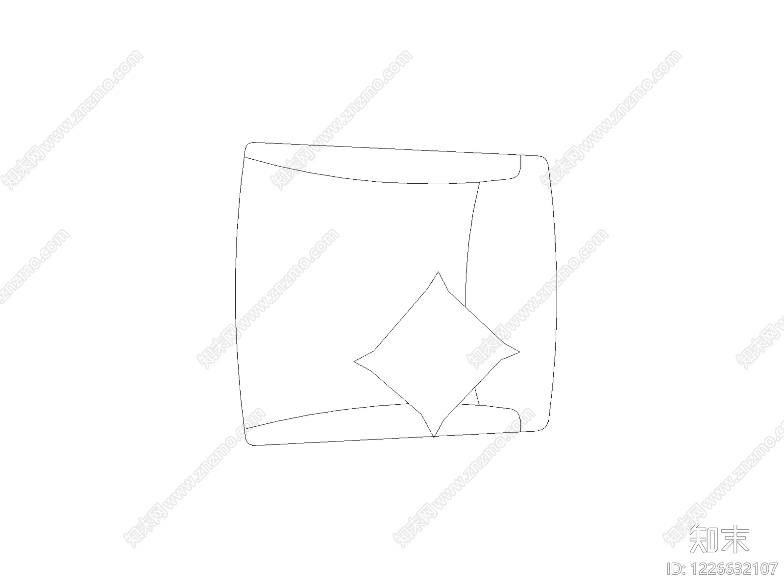 现代,意式沙发CAD图纸