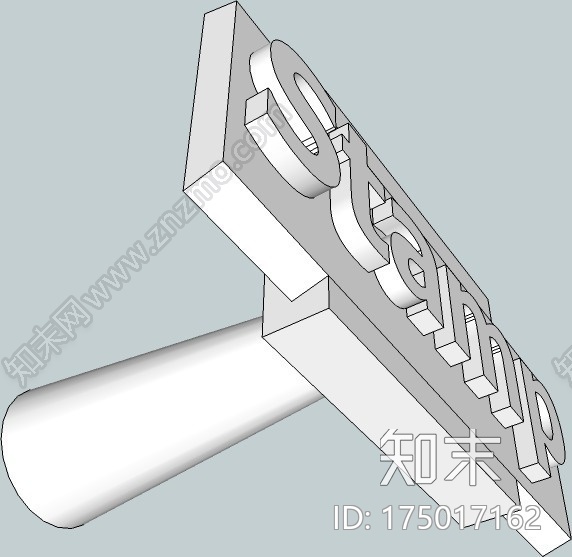 能自己换内容的印章3d打印模型下载【ID:175017162】