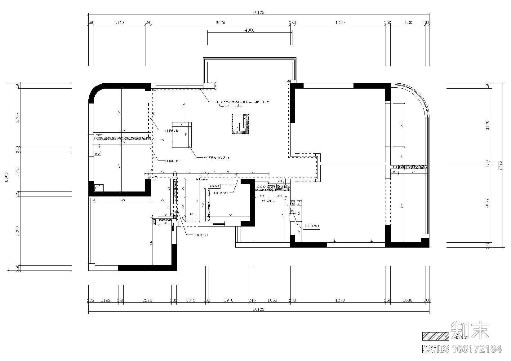 [浙江]-杭州融信学院府8-301室施工图+实景cad施工图下载【ID:166172184】