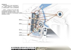 [南京]某大型商业项目规划及建筑方案文本cad施工图下载【ID:166311183】