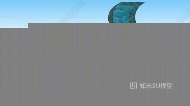瀑布SU模型下载【ID:426319940】
