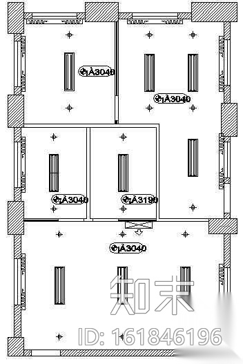 某办公室装修图cad施工图下载【ID:161846196】