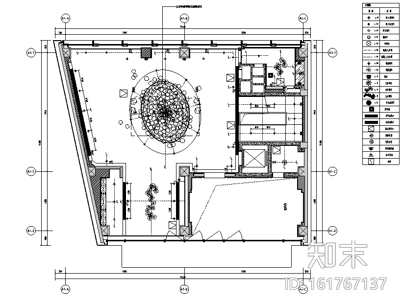 万科御河硅谷别墅样板房设计施工图（附效果图+物料表）cad施工图下载【ID:161767137】