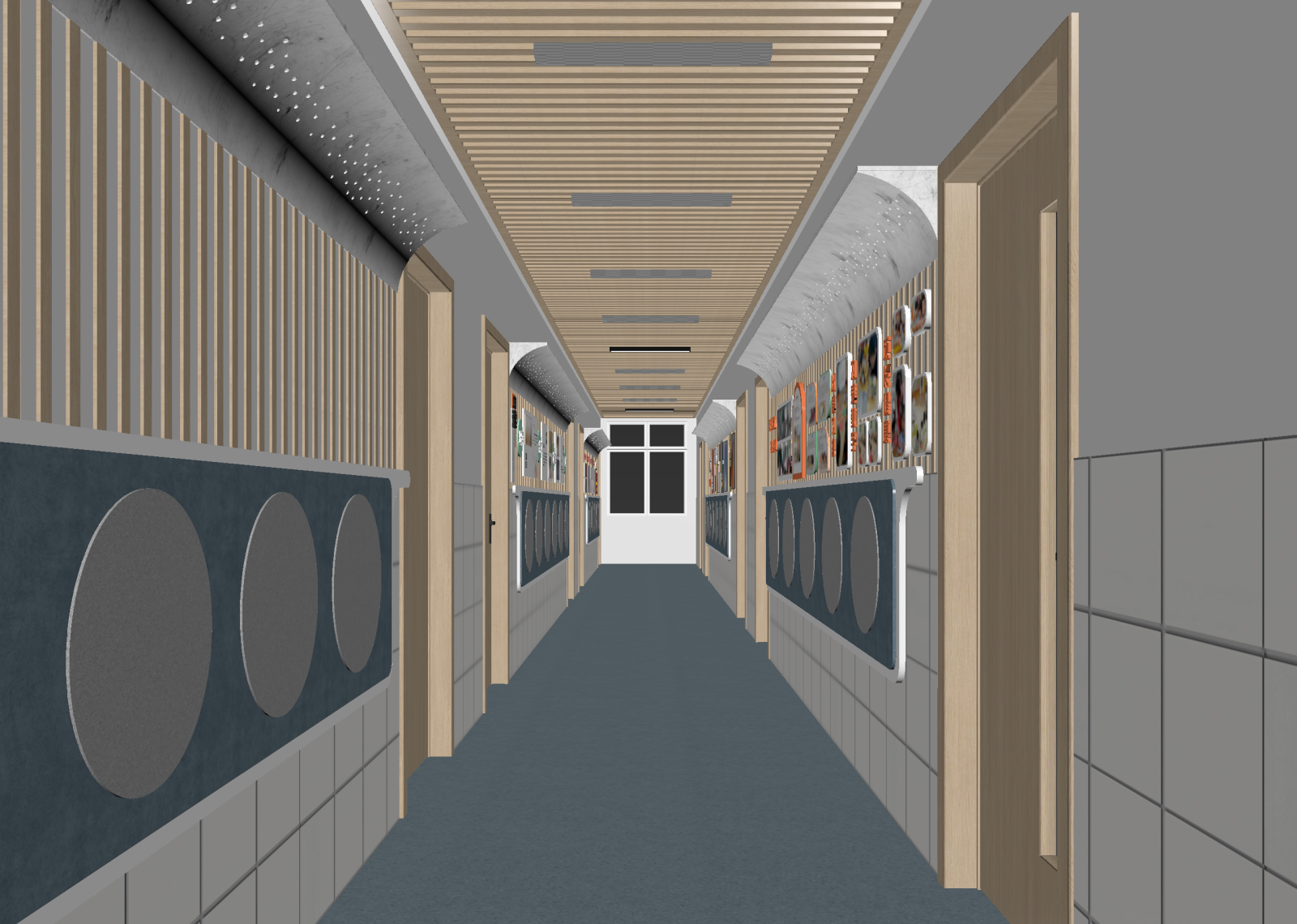 现代走廊3D模型下载【ID:1215078815】