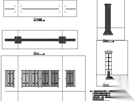 [宜宾]某居住区局部区域景观工程施工图cad施工图下载【ID:161096186】