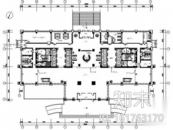 [乌鲁木齐]某石油现代指挥中心办公主楼设计图（含方案...施工图下载【ID:161763170】