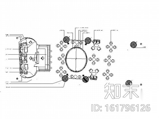 红酒雪茄吧室内装修图cad施工图下载【ID:161796126】