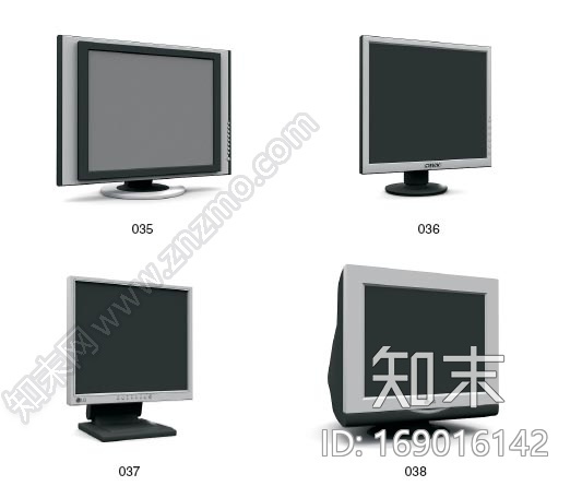 电脑显示器CG模型下载【ID:169016142】
