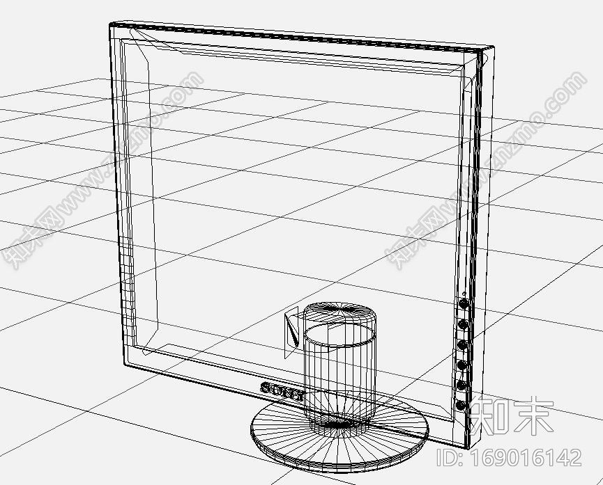 电脑显示器CG模型下载【ID:169016142】