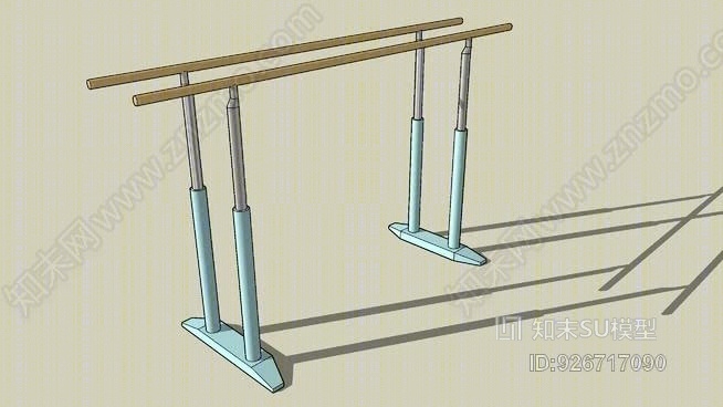 体操双杠SU模型下载【ID:926717090】