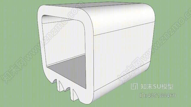 床头柜SU模型下载【ID:435188460】