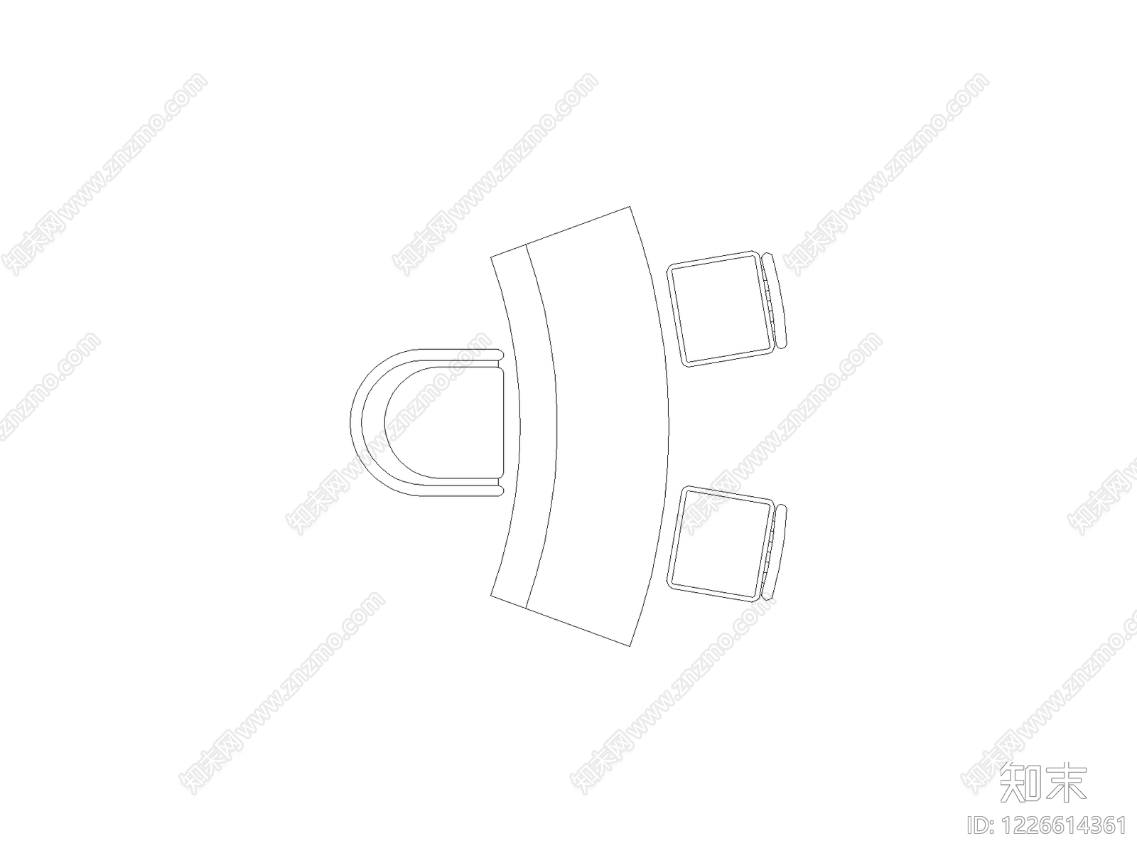 桌子CAD图纸