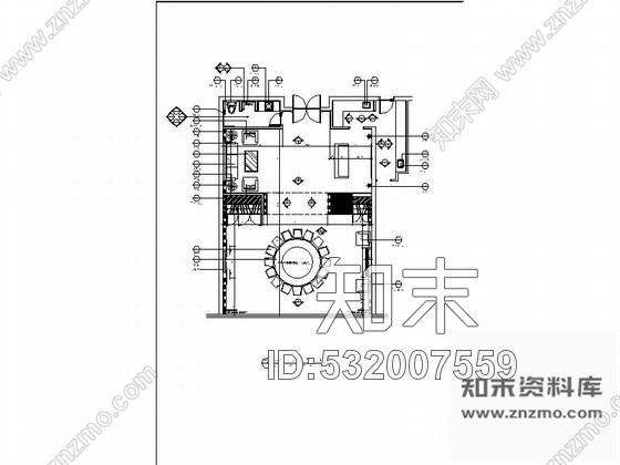 施工图重庆某酒店四层中餐厅A4包房施工图施工图下载【ID:532007559】
